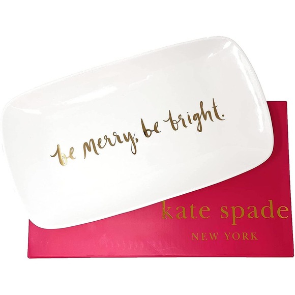 Kate Spade New York Arbor Village Holiday Christmas Be Merry Hors D'Oeuv… - Picture 1 of 4